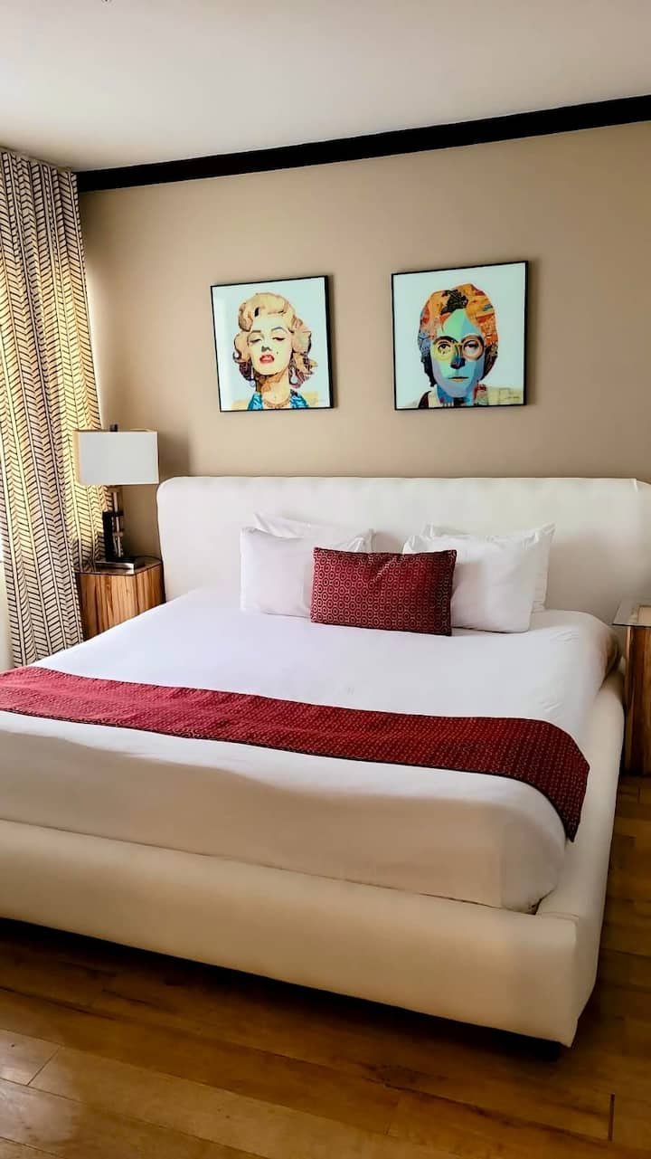 South Beach 1 quarto apto cama king perto Ocean Dr