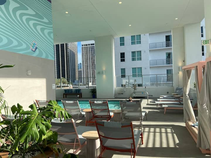 Centro de Miami com vista incrível