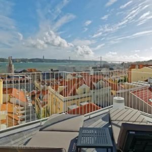 Apartamento aconchegante com terraço encantador