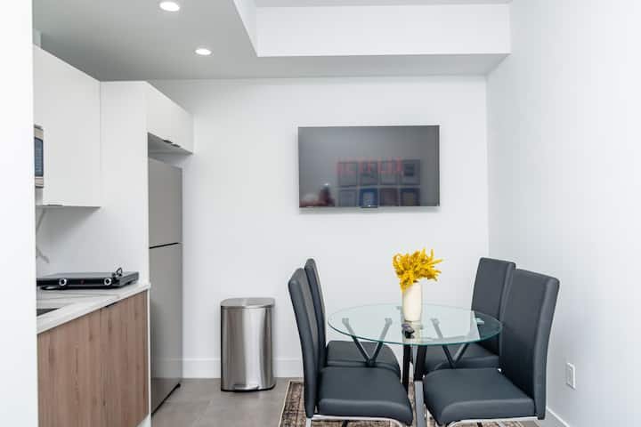 Cama King novo e seguro Oasis minutos para Brickell