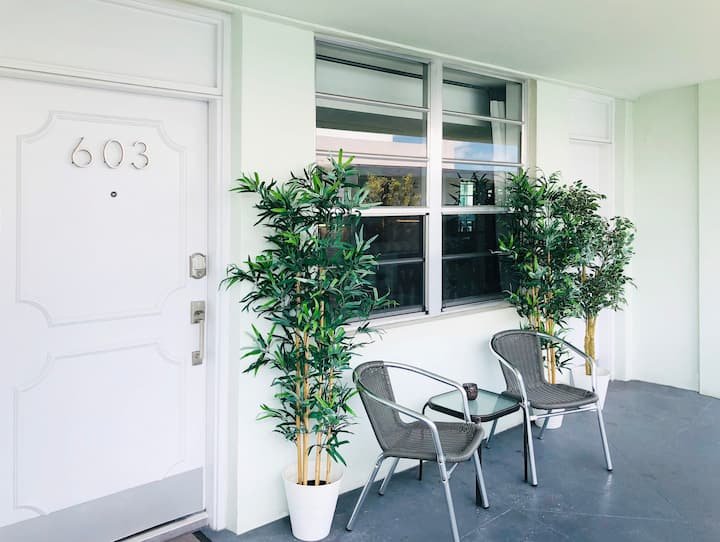 Apartamento tranquilo em South Beach Miami, na Lincoln Road ★★★