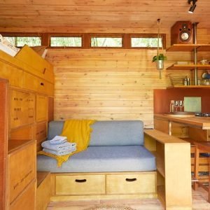 Retiro rústico à beira do rio