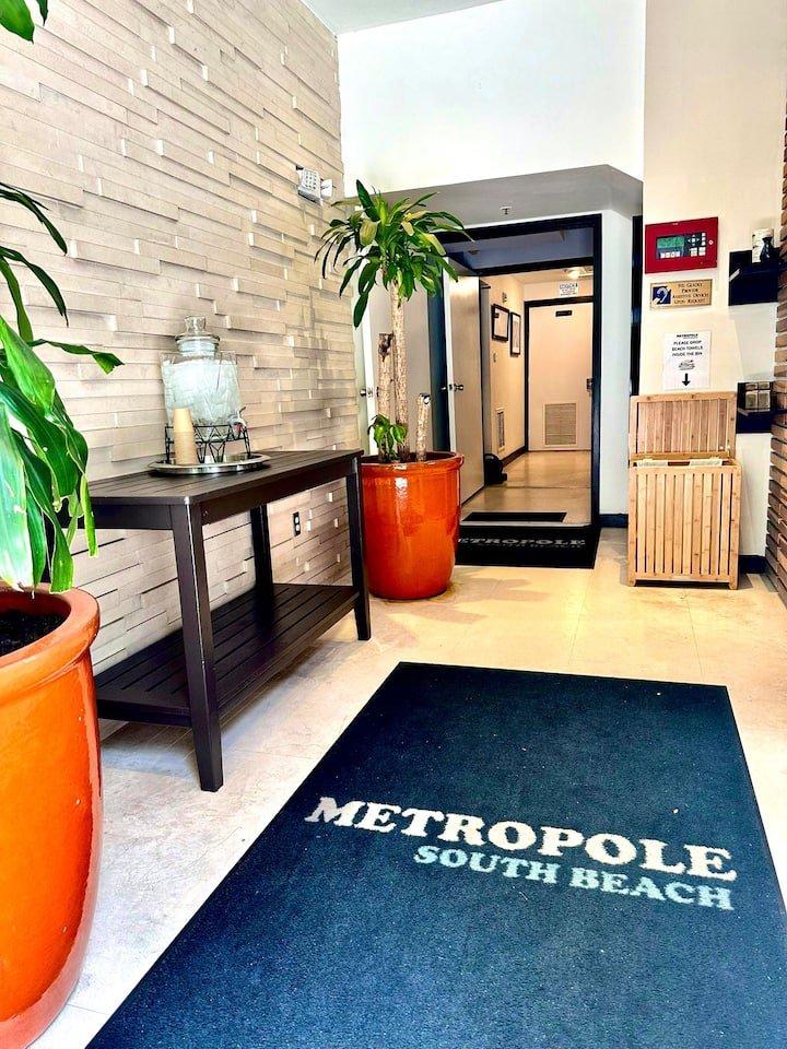 South Beach 1 quarto apto cama king perto Ocean Dr