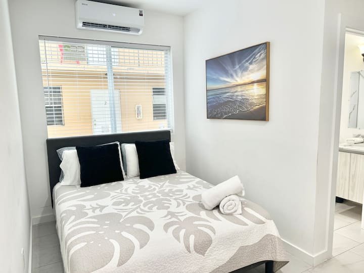 NOVO 1 cama/1 banheiro perto de Brickell