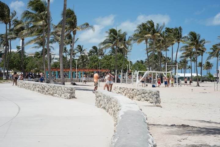 South Beach 1 quarto apto cama king perto Ocean Dr