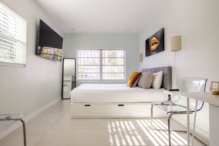 Estúdio incrível: distância perfeita para tudo