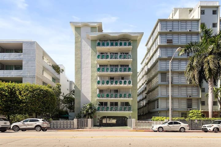 Apartamento tranquilo em South Beach Miami, na Lincoln Road ★★★