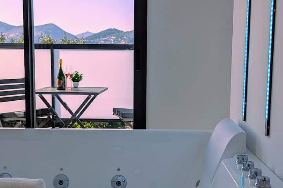 Suíte panorâmica exclusiva Villa Romantic spa
