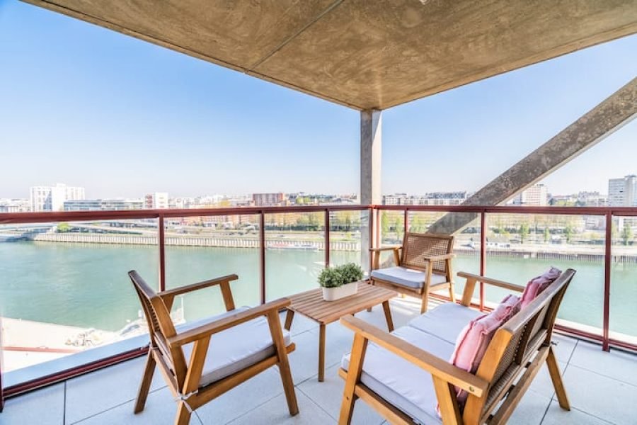 Le Cosy &#8211; vista desobstruída de Paris