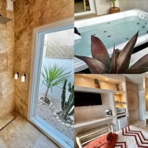 Os jardins secretos e spa ilimitado na Camarga