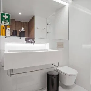 Luxuoso estúdio e academia Santos I