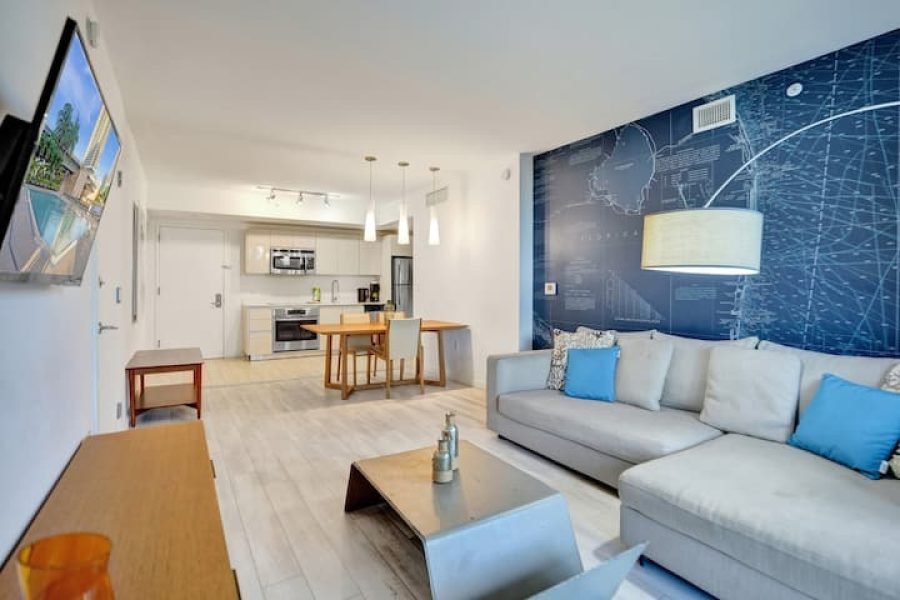 Apartamento ideal de 1 quarto a poucos passos do mar 410