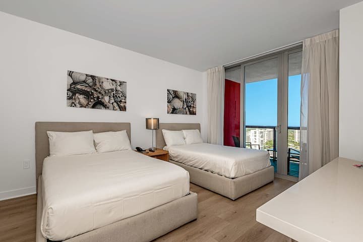 Estúdio encantador com vistas incríveis