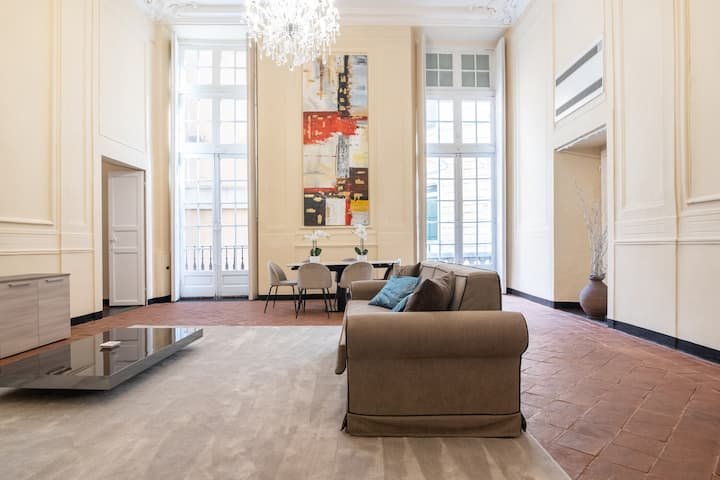 Casa fresca perto do aquário