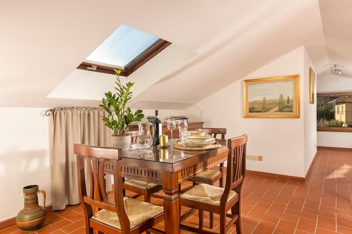 Apartamento bonito em Montepulciano, estacionamento privativo