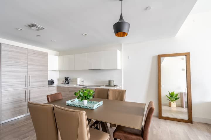 Vistas deslumbrantes da costa perto de Hollywood Beach