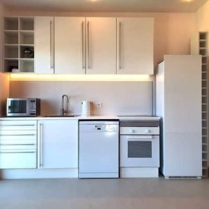 Uma verdadeira cobertura de mirante em um edifício bioclimático