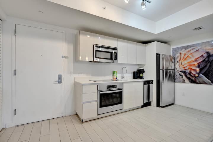 Apartamento ideal de 1 quarto a poucos passos do mar 410