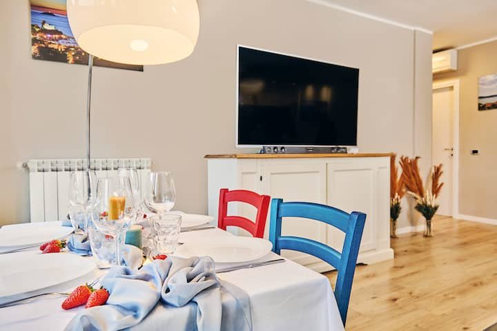 [Maravilhosa VISTA para o MAR e jacuzzi]Cadimare/5TERRE