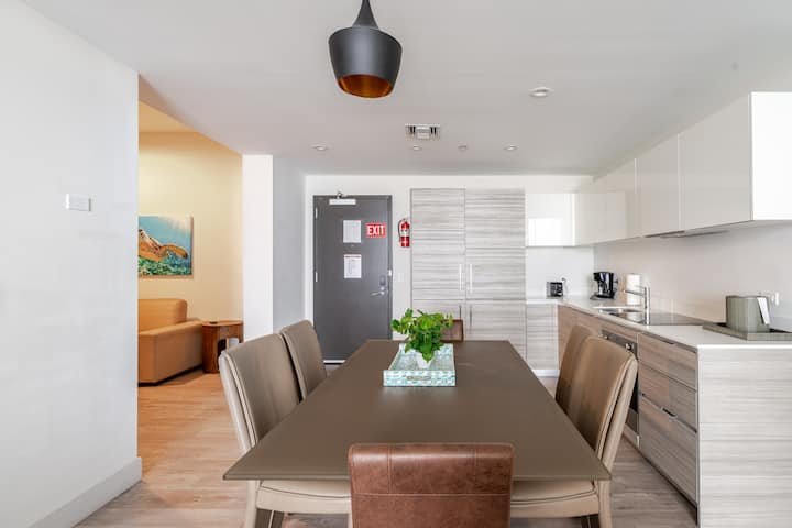 Vistas deslumbrantes da costa perto de Hollywood Beach