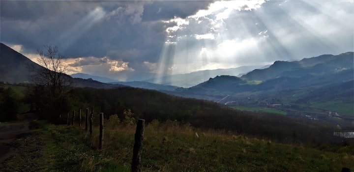 Apartamento grizzana, Apeninos bolonheses