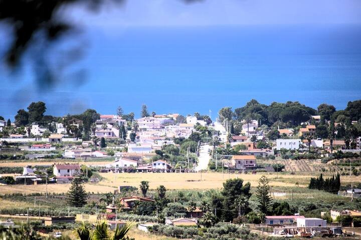 Casa de férias com vista deslumbrante para o mar