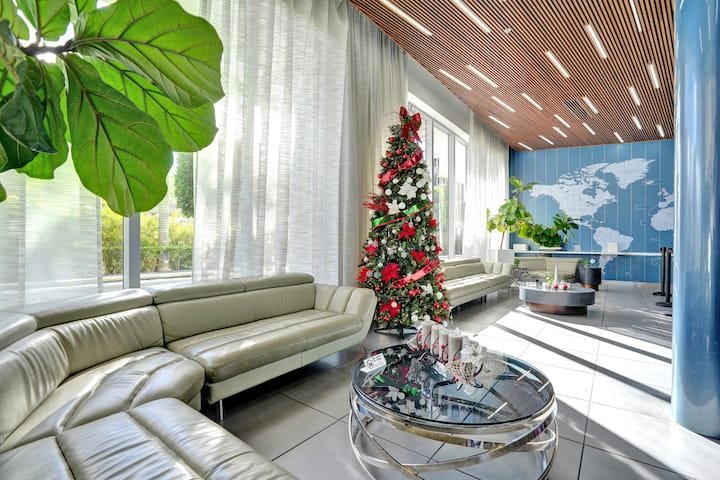 Apartamento ideal de 1 quarto a poucos passos do mar 410