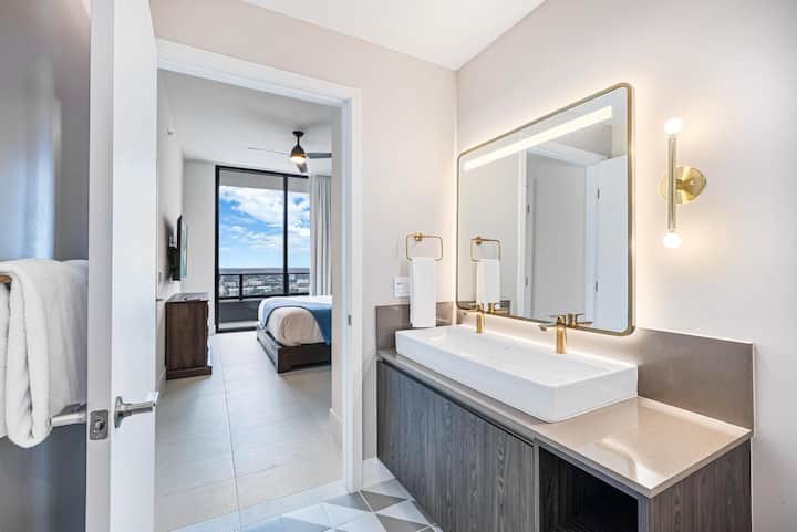 Cobertura*Novo 2024 Centro 1 cama 48º perto da Arena