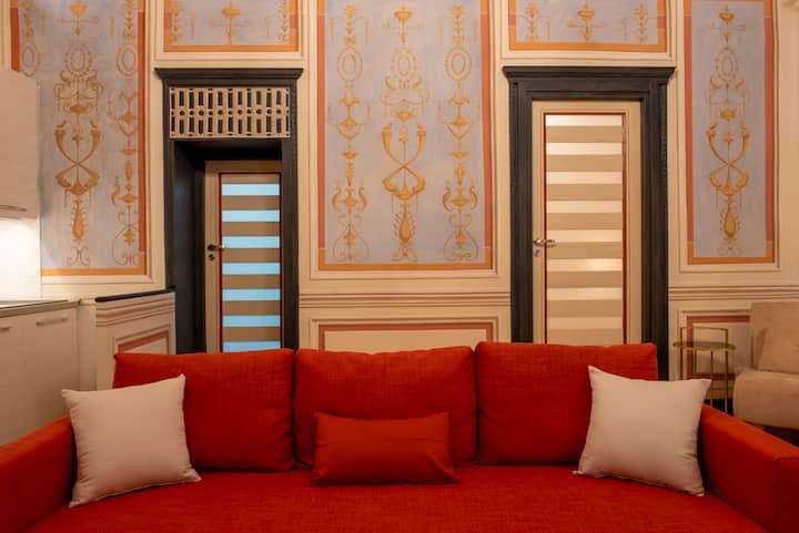 Aquário — acomodação exclusiva em palácio do século XVII