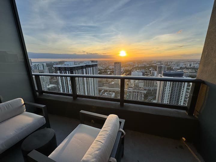 Cobertura*Novo 2024 Centro 1 cama 48º perto da Arena