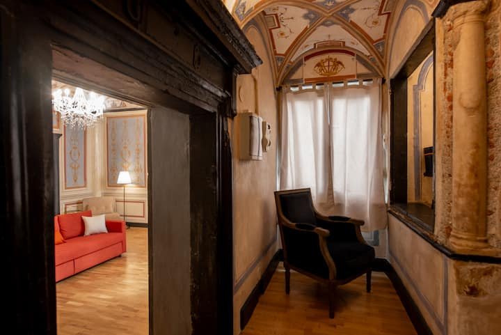 Aquário — acomodação exclusiva em palácio do século XVII