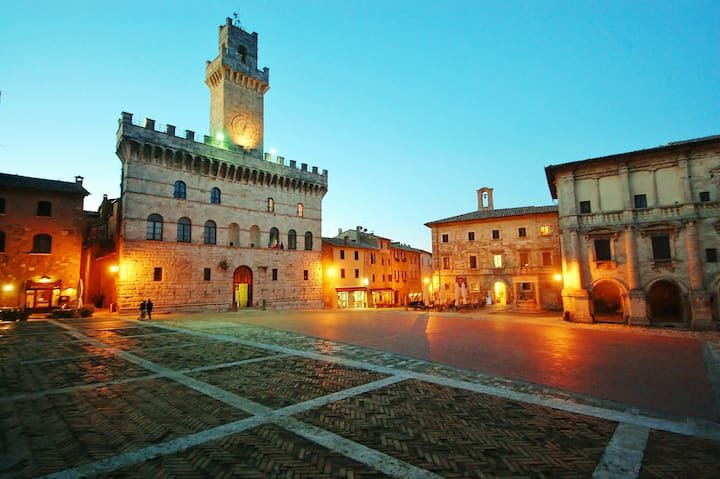 Apartamento bonito em Montepulciano, estacionamento privativo