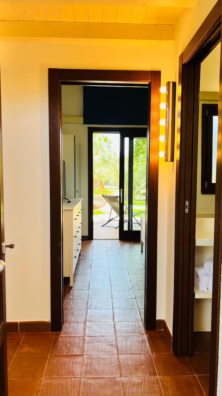 Casa de férias com vista deslumbrante para o mar