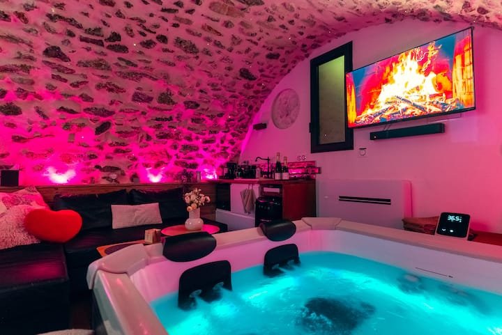 La Voûte Étoilée – Jacuzzi perto da Disneyland Paris