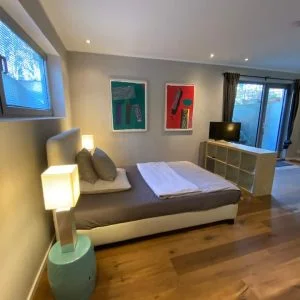 Apartamento bonito e tranquilo com um pequeno terraço