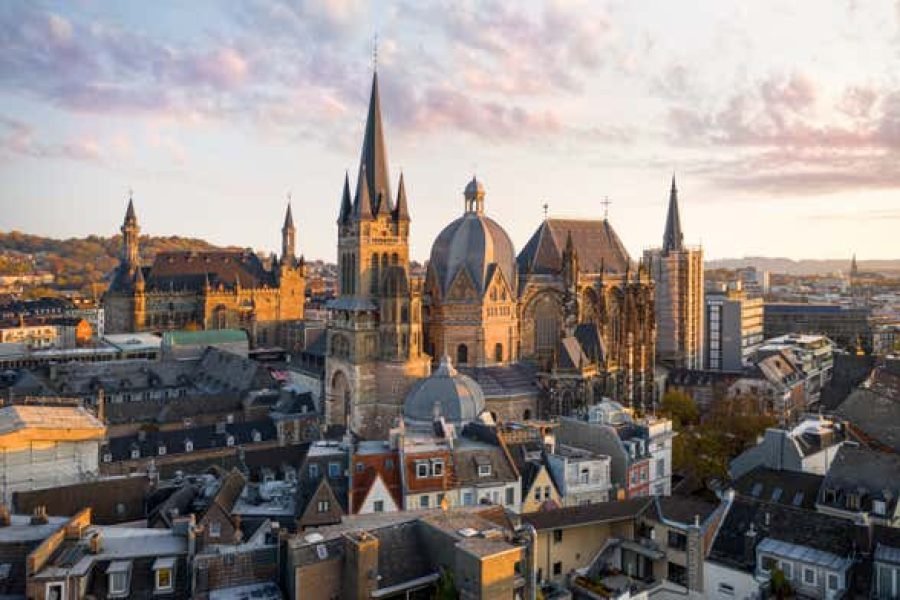 Excursão de trem a Aachen