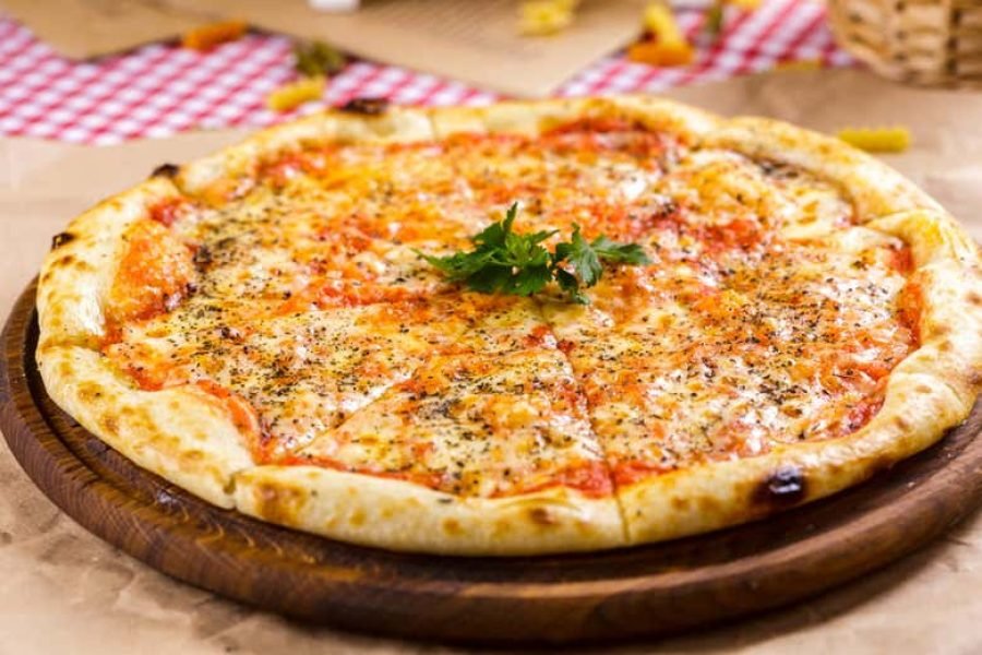 Aula de preparação de pizza