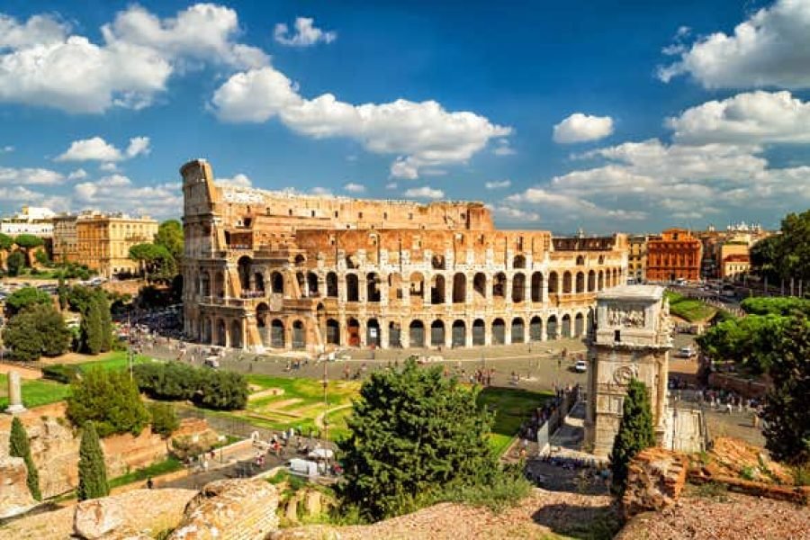 Coliseu, Fórum e Palatino + Porta do Gladiador